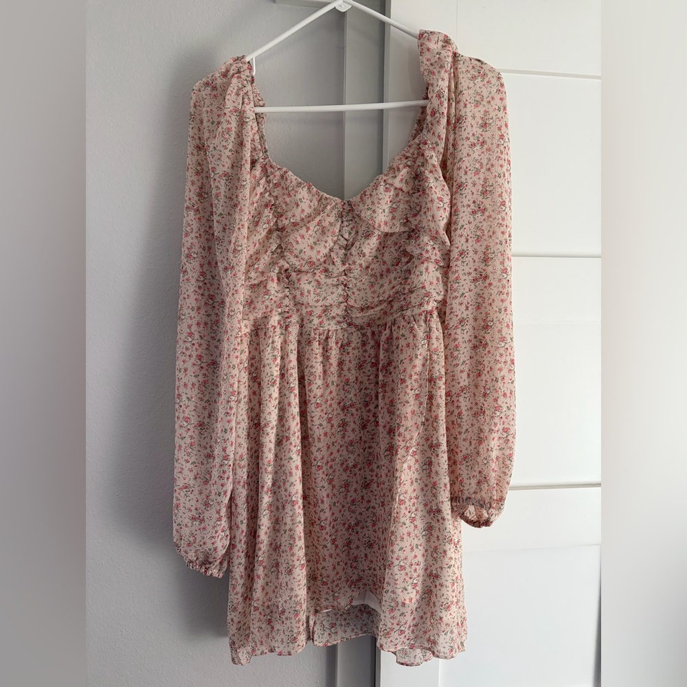 Altar’d State Floral Long Sleeve Dress